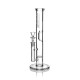 GRAV Medium Straight Water Pipe w/ Disc 
