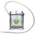 Green Ball Perc Globe Bong w/wo Metal Stand Cage